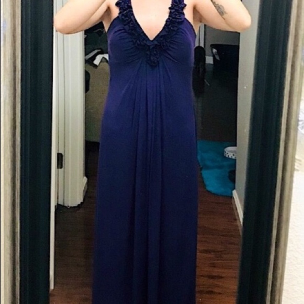 🌻 Plum Maxi Dress